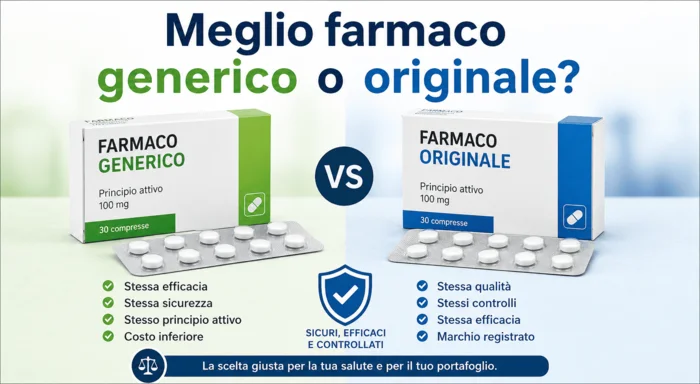 Meglio farmaco generico o originale